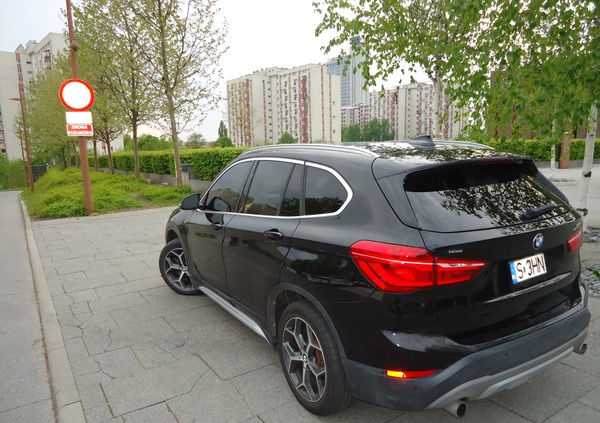 BMW X1 cena 89900 przebieg: 79293, rok produkcji 2017 z Katowice małe 56